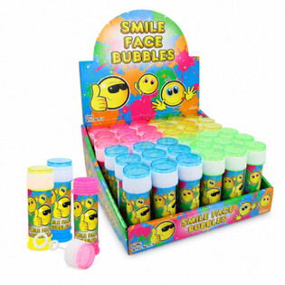 BAŃKI MYDLANE - SMILEY - 50ML W EKSPOZYTORZE (36 szt.)