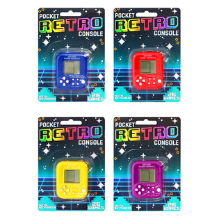 KIESZONKOWA KONSOLA RETRO BRELOK - 26 GIER (6 szt.)