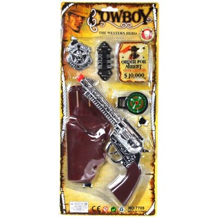 ZESTAW KOWBOJSKI NA KARCIE - MODEL 2 (4 szt.)