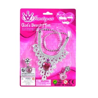Zestaw biżuterii Bling Bling na karcie (12 szt.)