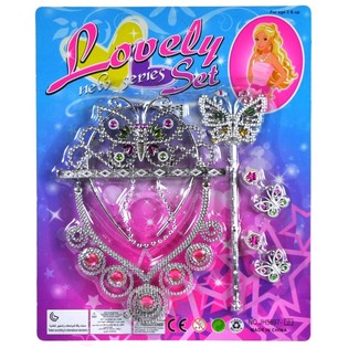 ZESTAW KSIĘŻNICZKI LOVELY NA KARCIE (6 szt.)