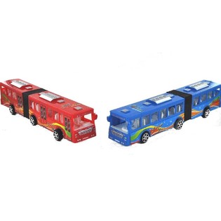 AUTOBUS Z NAPĘDEM PULL-BACK 20 CM (12 szt.)
